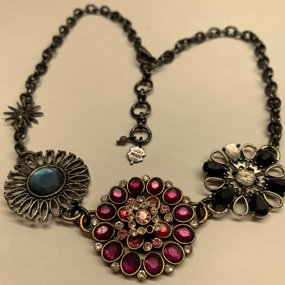 Lucky Brand Flower Necklace